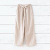 ガーゼパジャマパンツ【ダブルガーゼ】【茶】