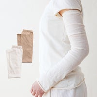 アームカバー　オーガニックコットン　メイドインアース