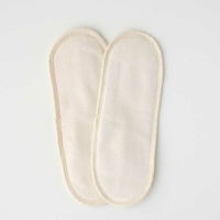 布ナプキン用パッド ２枚セット 平織きなり＆起毛茶 各1枚