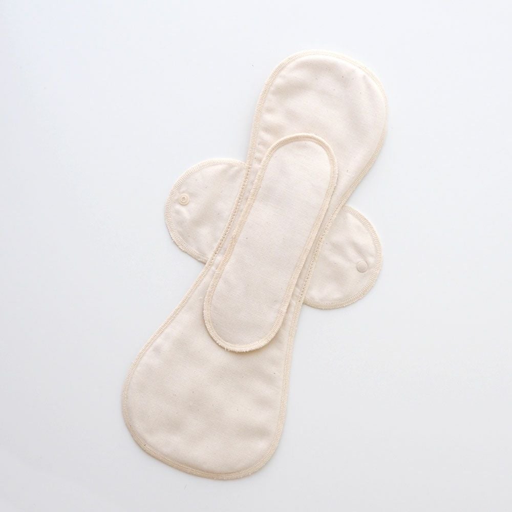 布ナプキン 夜用ロング［単品] ［純オーガニックコットン100%］【WEB