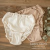 癒しの レディースショーツ メイドインアース　オーガニックコットン