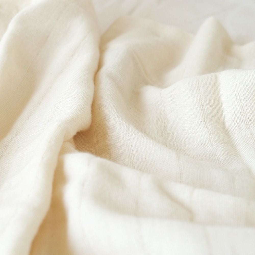 ベビーおくるみ三重織ガーゼケット　オーガニックコットン　メイドインアース